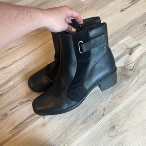 Clark Suede and Leather Boots